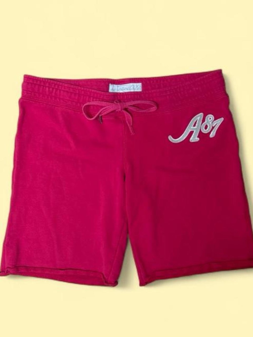 Aeropostale Hot Pink A87 Drawstring Athletic Shorts